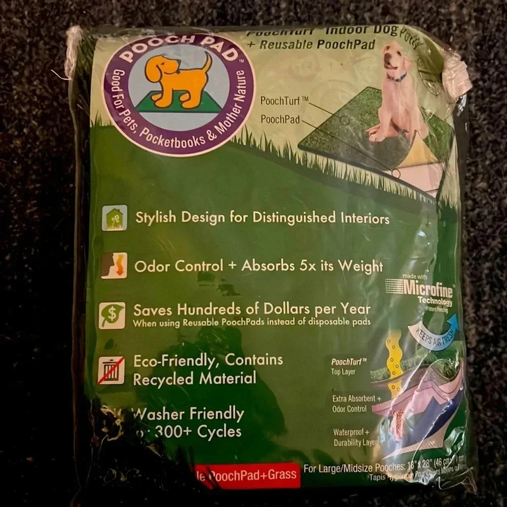 PoochPads‎ Indoor Pooch Turf Dog Potty 18x28